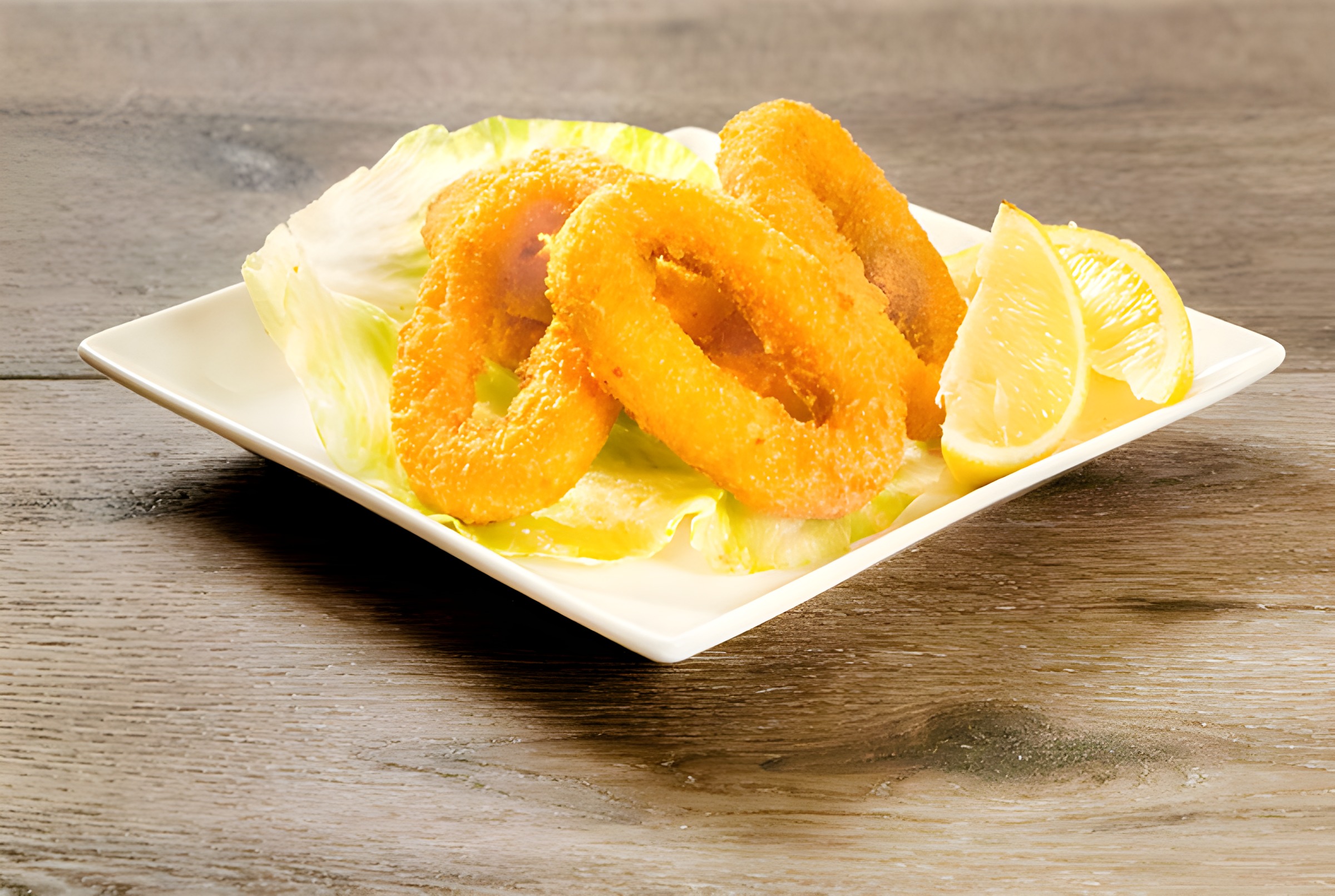 Crumbed Calamari Ring (Formed)