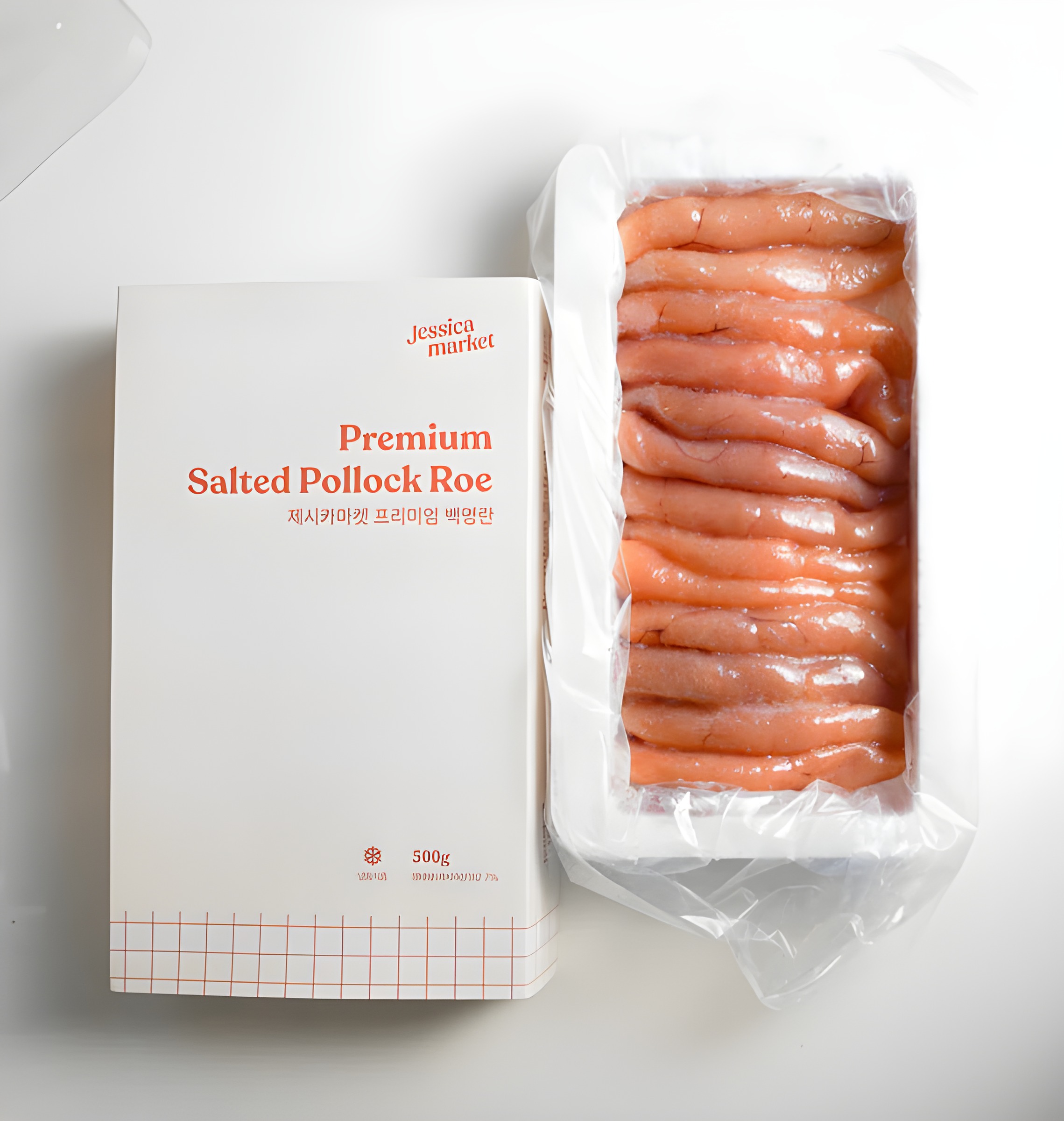 Salted Pollock Roe 500g