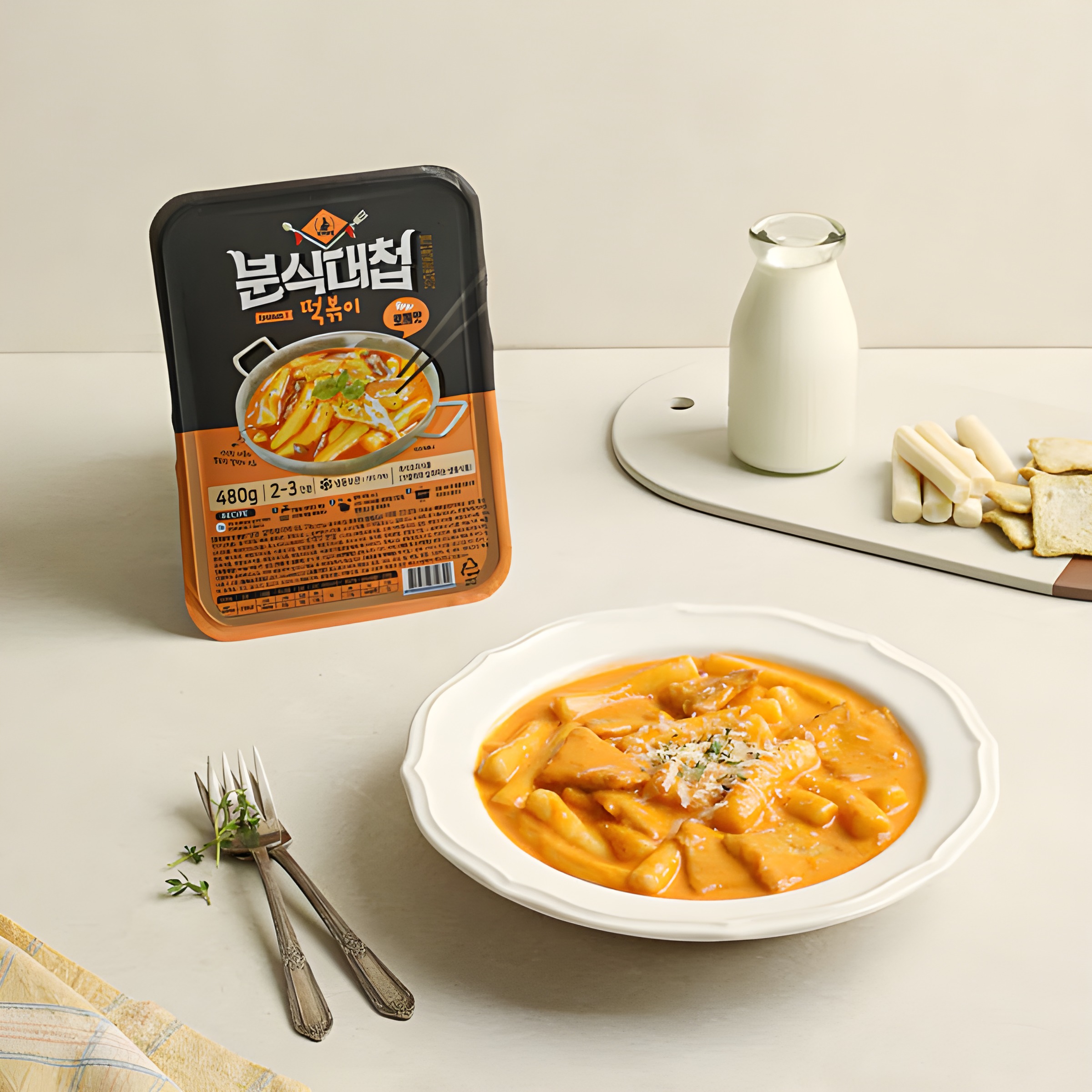 Tteokbokki Rose taste 480g