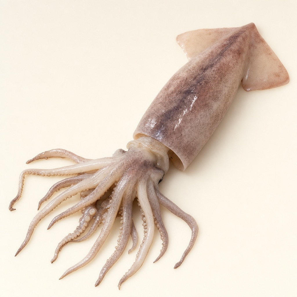 Whole Squid (Cleaned)