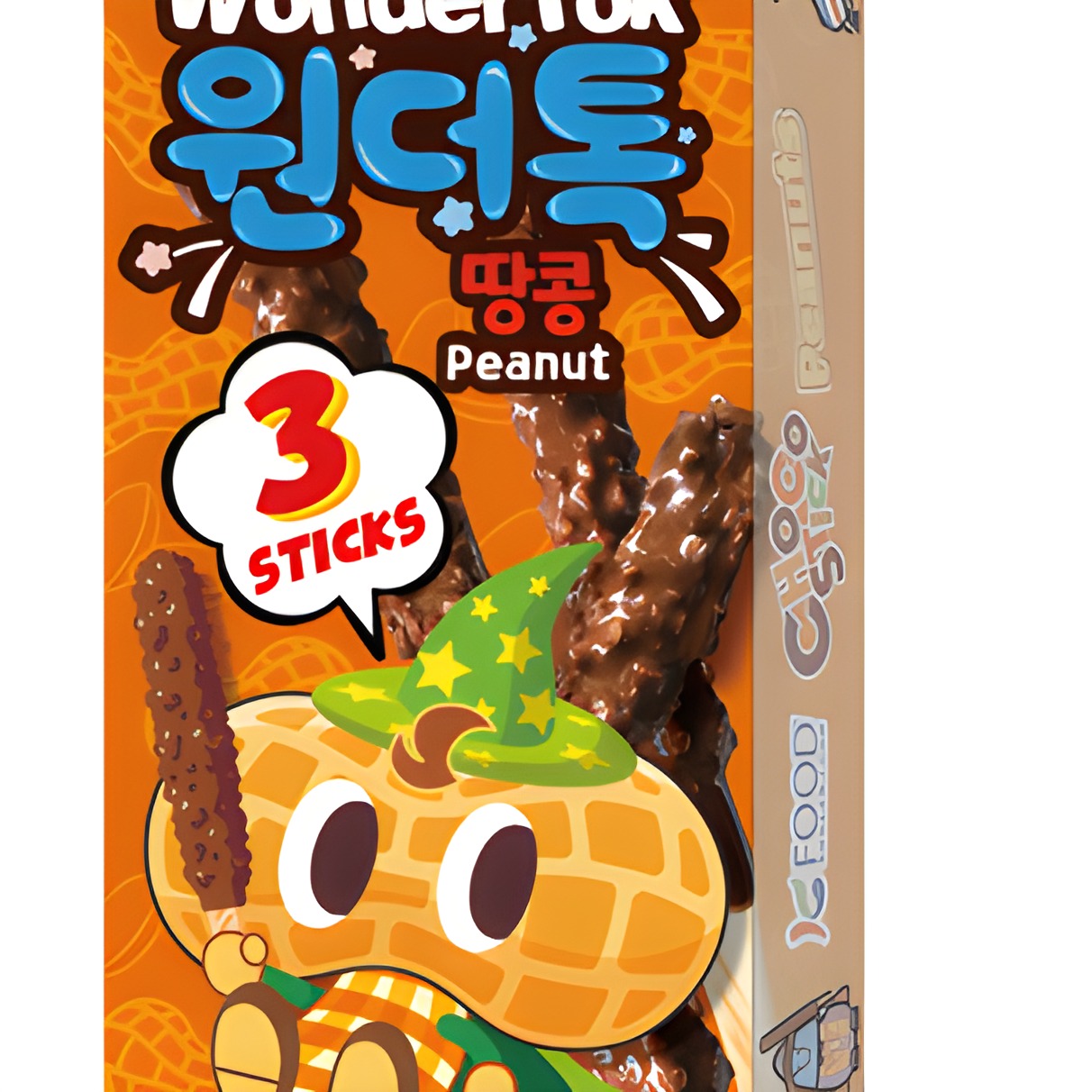 WonderTok Peanut Choco Stick 54g