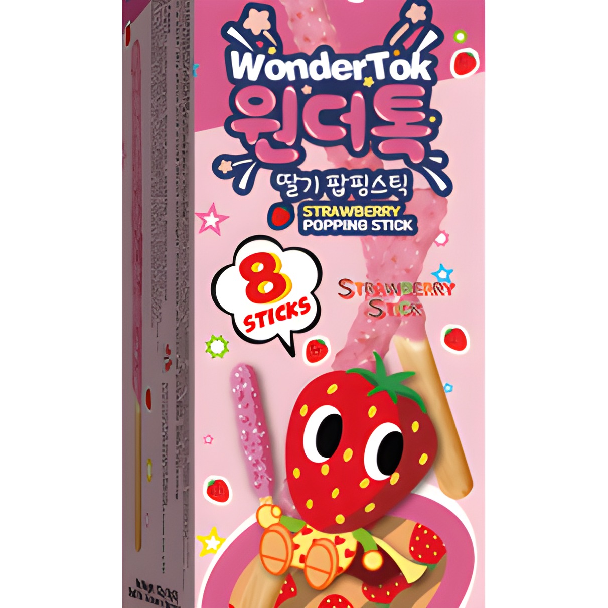 WonderTok Strawberry Popping Stick 152g