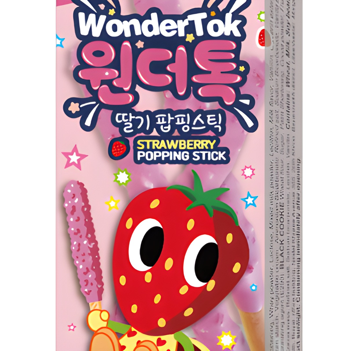 WonderTok Strawberry Popping Stick 57g